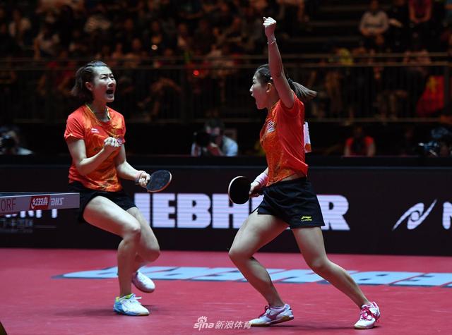 世乒賽2017女雙比賽，激烈技藝爭鋒，激烈角逐展開