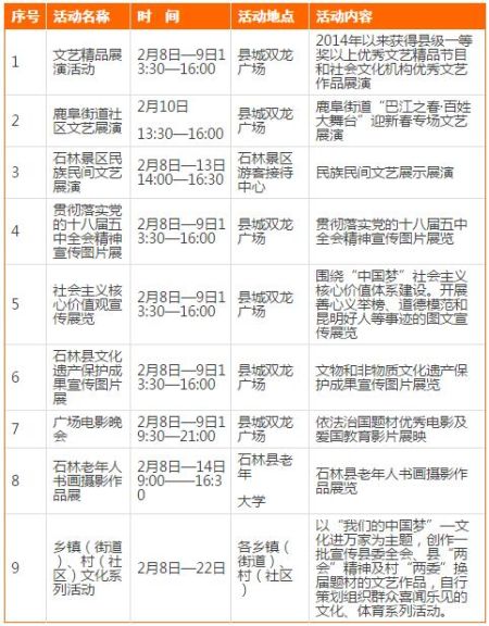 蓬萊廟會(huì)最新日程表公布