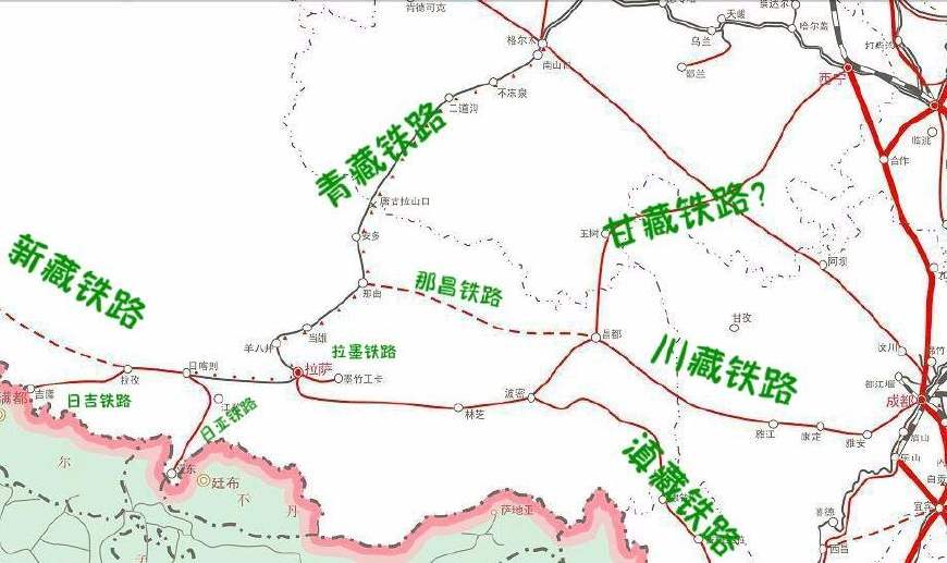 川藏鐵路最新線路圖詳解與論述
