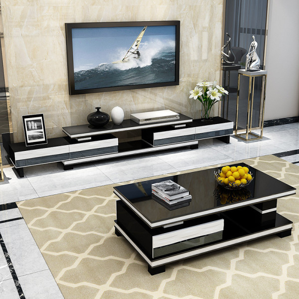 電視柜茶幾組合圖片,電視柜茶幾組合的美學(xué)與設(shè)計理念探討