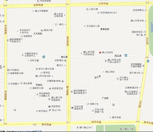 唐山市市區(qū)最新版地圖及相關(guān)論述