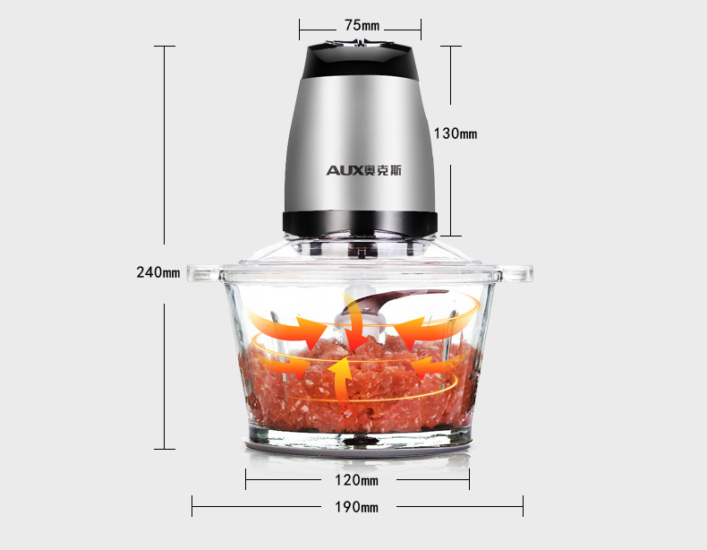 奧克斯絞肉機(jī)最新款，現(xiàn)代廚房的得力助手，高效便捷之選